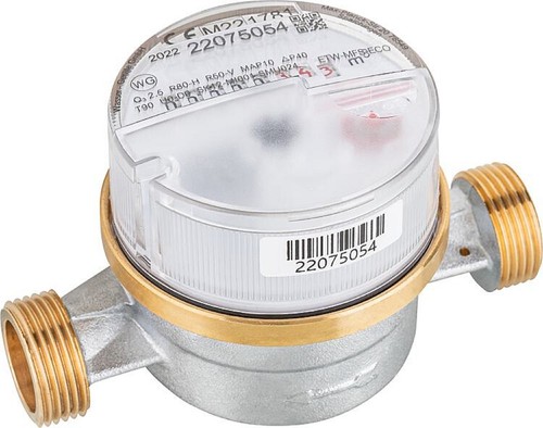 Compteur eau chaude - compteur, d'eau
