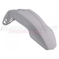 Garde boue avant Racetech supermotard universel moto cyclo 50cc cross blanc