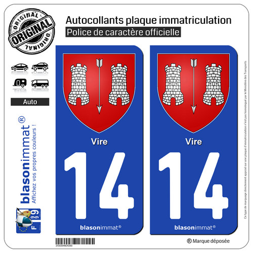 Stickers autocollant plaque - 2,