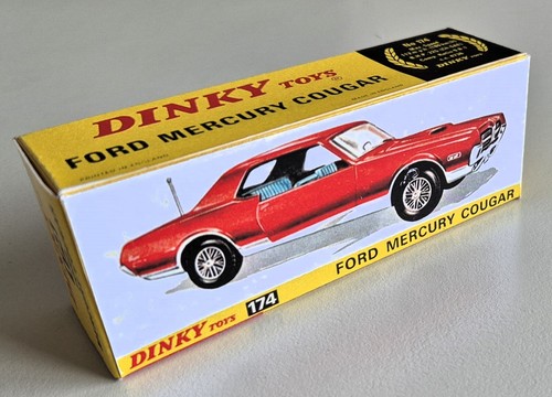 Dinky toys boite vide - vide, repro