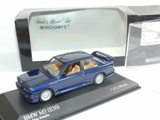 BMW M3 E30 Bleu MINICHAMPS