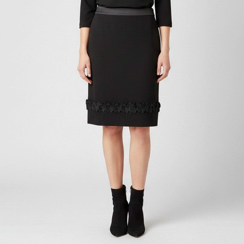 Jupe burberry noire crêpe - noire,