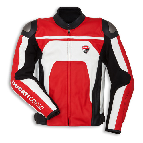 Ducati veste cuir motard - cuir,