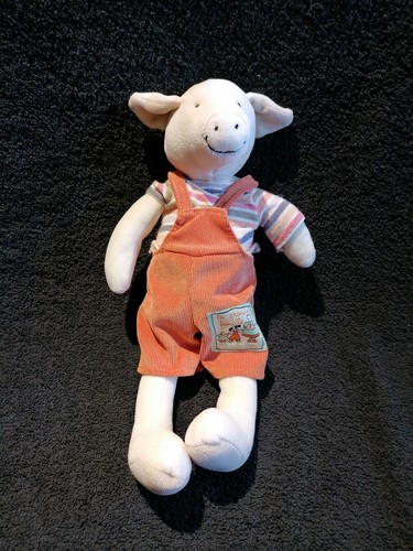 Doudou peluche cochon en - doudou,