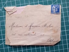 AZ432 envelope Mr and Mrs Rolin Villefranche queen Astrid stamp