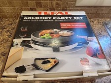 Tefal Gourmet Party-Set Grill Plate & Broiler Vintage New In Box