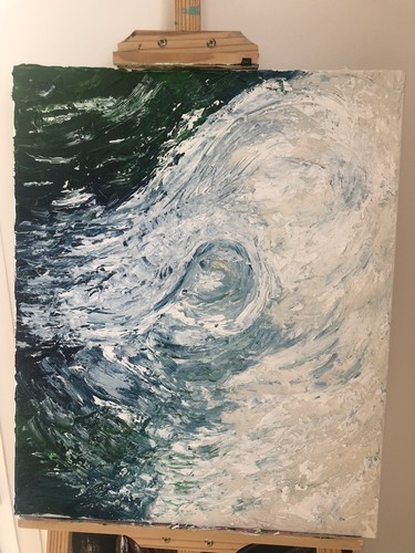 Tableau peinture acrylique - peinture, sur