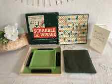 26⚜️ Old Board and Scrabble Travel Letters Game Complete Vintage