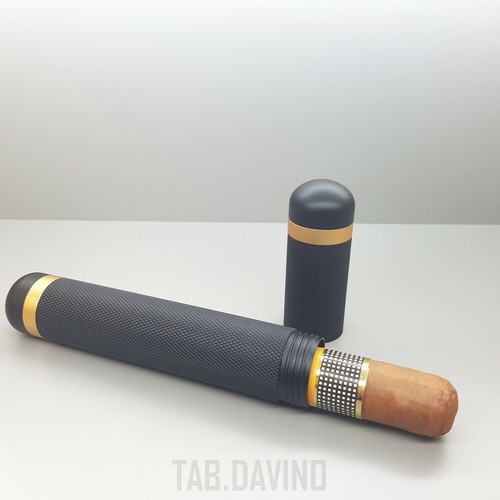 Tube porte cigare aluminium - porte-cigare,