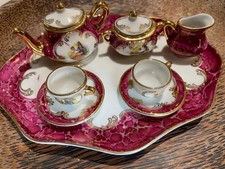 porcelaine miniature dinette