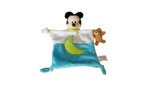 Doudou mickey plat avec - doudou,
