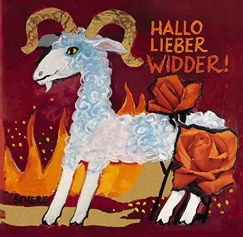 Hallo lieber widder - hallo,