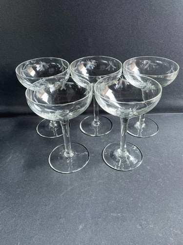 Coupes champagne en verre - coupes,