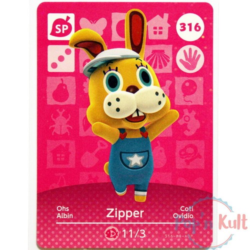 Carte amiibo animal - amiibo, crossing