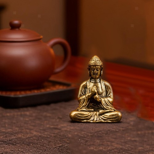 Mini statue bouddha en - mini,