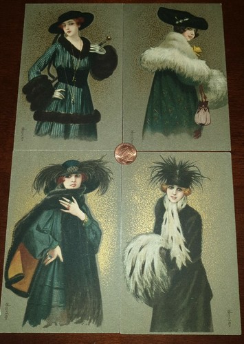 Cartolina epoca illustratore - cartolina, d'epoca