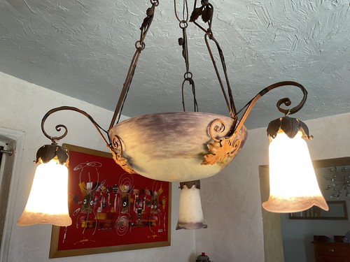 Art déco suspension lustre - déco,,