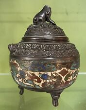 Burn Asian Perfume Japan Bronze Cloisonne Japan Perfume Meiji (2) China Asia