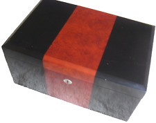 Antique Wooden Poker Chip Chest Trunk Briefcase Box Box 800 Max