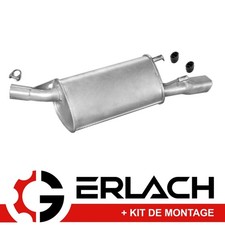 Silencieux arriere pour Opel