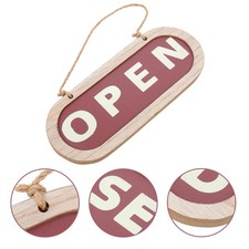 Panneau Ouvert Fermé Décoration Maison Ornement De La Fête D'affaires