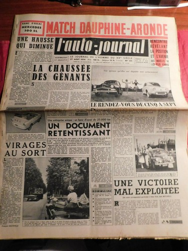 1956 auto journal dauphine - 1956,