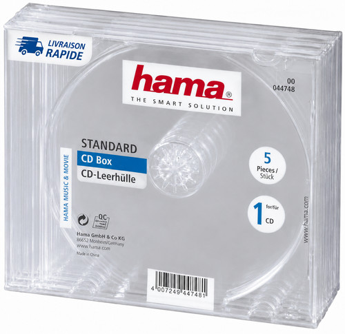 Boîtiers hama - cd,
