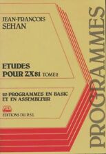 Etudes pour ZX81 Tome II -