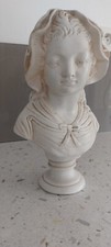 Plaster bust, signed Franer