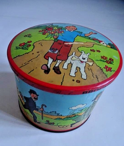 Tintin hergé boite à - tintin,