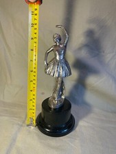 VINTAGE CAR MASCOT 1930s BALLERINA CAR RADIATOR MASCOTTE HOOD ORNAMENT