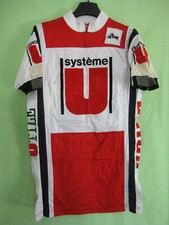 Maillot cycliste Système U La