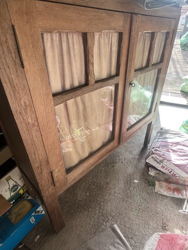 Vaisselier ancien bois - en,