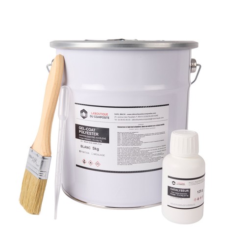 5kg gel coat polyester - 5kg.,