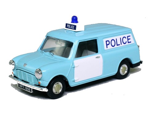 Morris mini van police corgi - van,