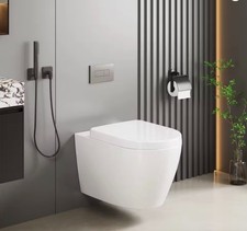 WC Suspendu Design Sans Bride