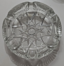 Cendrier ancien en cristal