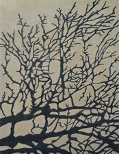 Tapis En Laine Tissé À La Main 120x180 Beige Moderne Salon SH240