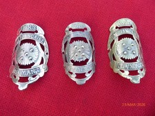 lot de 3 Plaques  de Vélo