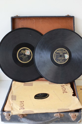 Lot disques ancien tours - de,