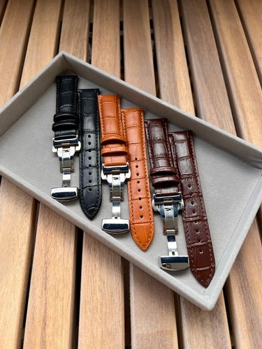 Bracelet cuir montre boucle - cuir,