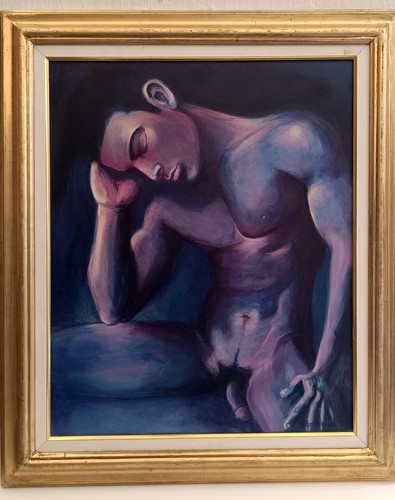 Tableau peinture huile - ,