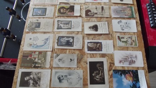 Lot images pieuses - 58,