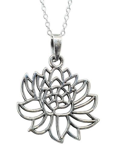 Collier pendentif fleur - , de