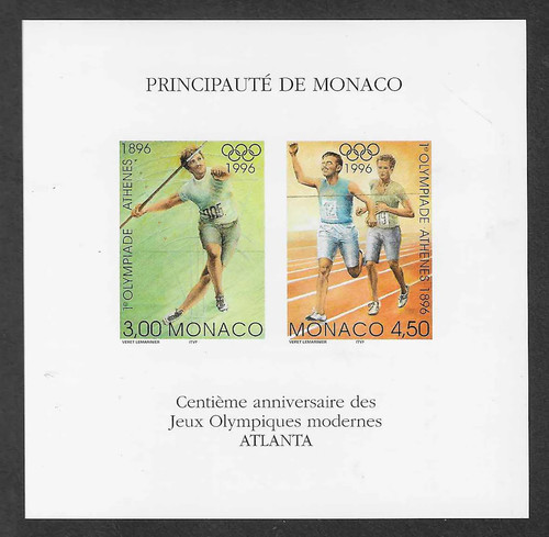 Monaco bloc spécial 28 - monaco,