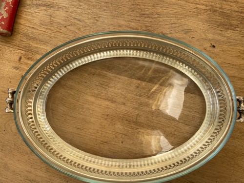 Porte plat ovale service - de,