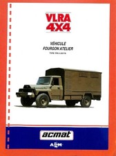 SAINT-NAZAIRE (44) ACMAT / VLRA 4X4 / WORKSHOP VAN / LEAFLET 100 g