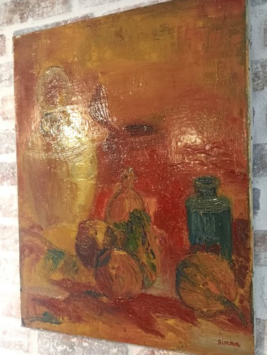 Tableau ancien huile sur - ancien,,