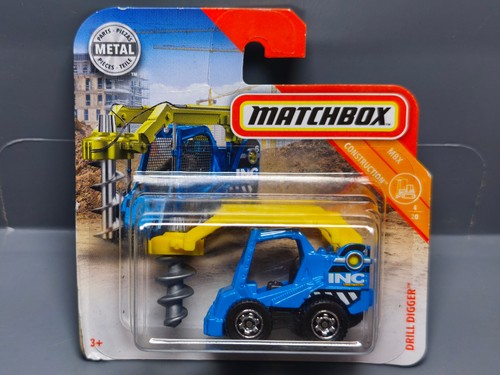 Matchbox drill digger 2019 - matchbox,