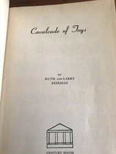Cavalcade Of Toys Vintage Book